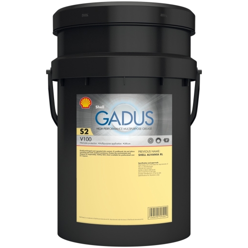 Shell Gadus S2 V100 2, 18 кг - Смазка литиевая