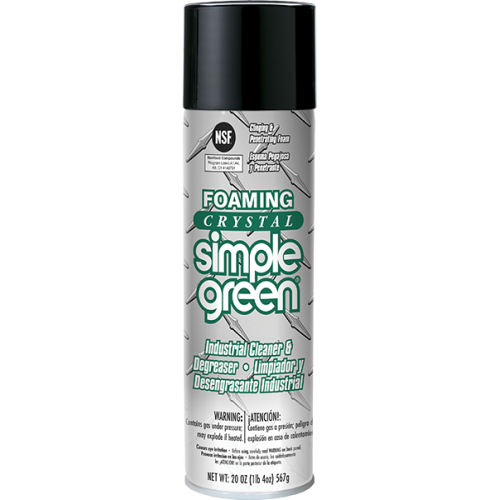 Simple Green Foaming Crystal Industrial Cleaner & Degreaser, 567 г - Пенообразующее средство для профессиональной очистки