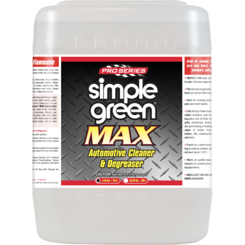 Simple Green Pro Series MAX Automotive Cleaner, 18,9 л - Средство для глубокой очистки автомобильных деталей и поверхностей