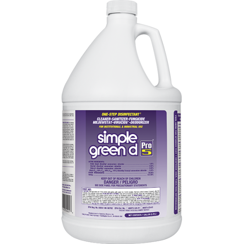 Simple Green D Pro 5, 3,78 л - Профессиональный промышленный очиститель