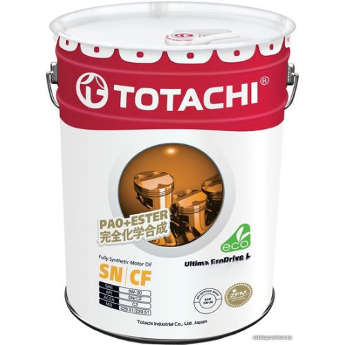 Моторное масло Totachi Niro LV Synthetic, 0W-20, 19 л, синтетика