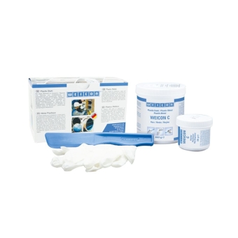 Высокотемпературный эпоксидный композит, наполненный сталью WEICON HT, 1 кг