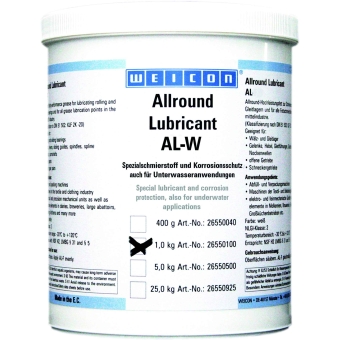 Высокоэффективная жировая смазка WEICON AL-W, 1 кг
