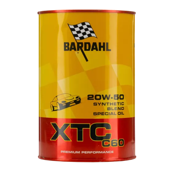 Моторное масло Bardahl XTC C60, 20W-50, 1 л, синтетика