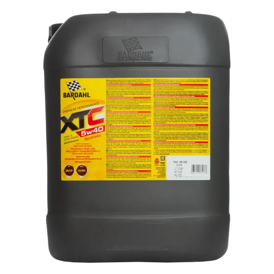 Моторное масло Bardahl XTC, 5W-40, 20 л, синтетика