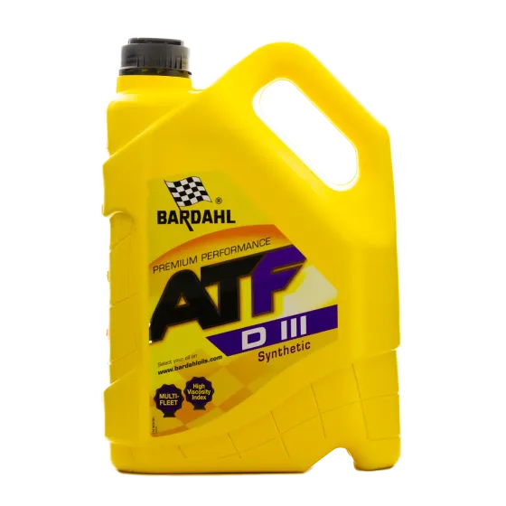 Трансмиссионная жидкость Bardahl ATF III, 5 л, синтетика