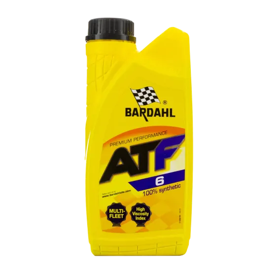 Трансмиссионная жидкость Bardahl ATF 6, 1 л, синтетика