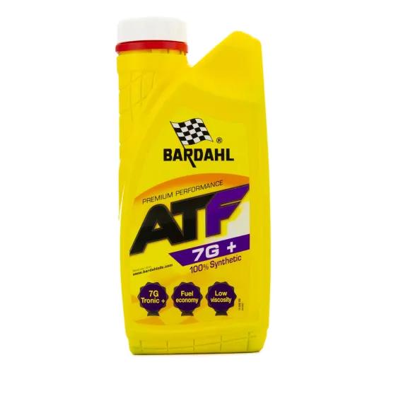 Трансмиссионная жидкость Bardahl ATF 7G+, 1 л, синтетика
