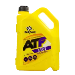 Трансмиссионная жидкость Bardahl ATF 8G+, 5 л, синтетика