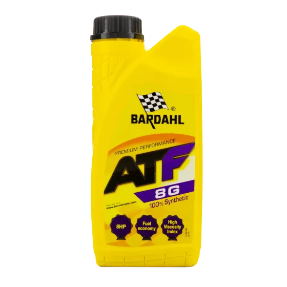 Трансмиссионная жидкость Bardahl ATF 8G+, 60 л, синтетика