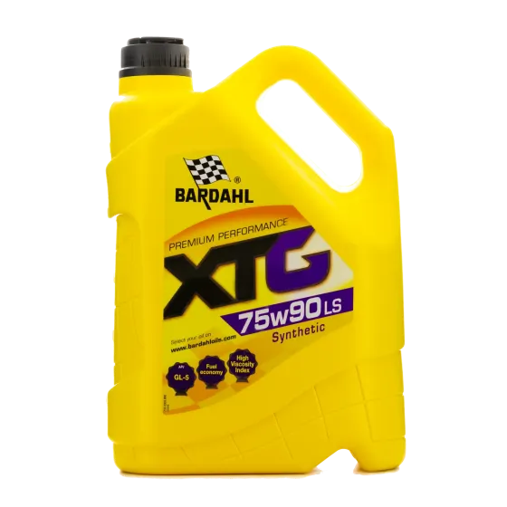 Трансмиссионное масло Bardahl XTG, 75W-90 LS, 5 л, синтетика