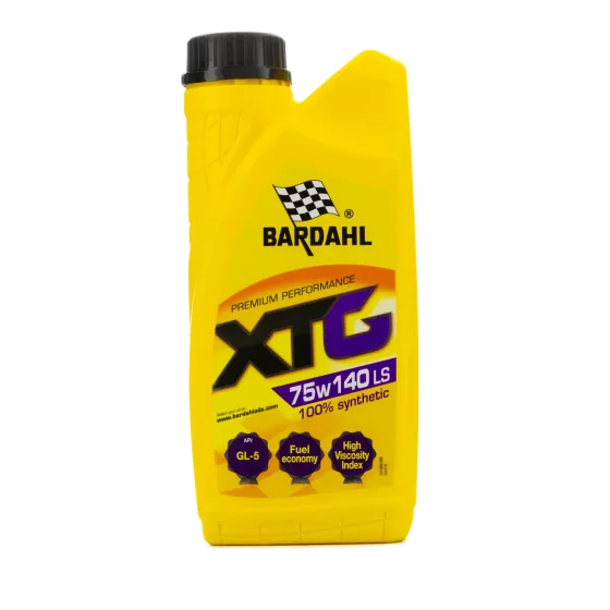 Трансмиссионное масло Bardahl XTG, 75W-140 LS, 1 л, синтетика