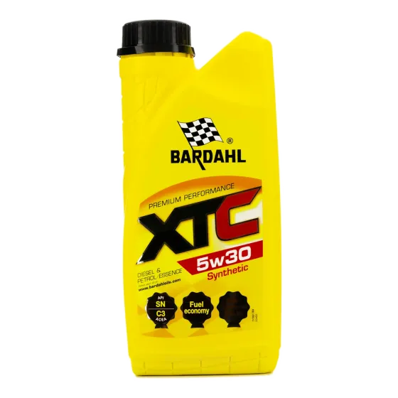 Моторное масло Bardahl XTC SN, 5W-30, 1 л, синтетика