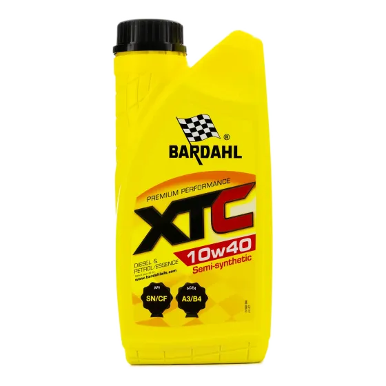 Моторное масло Bardahl XTC, 10W-40, 1 л, полусинтетика