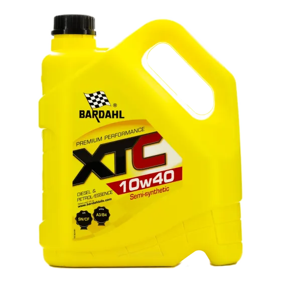 Моторное масло Bardahl XTC, 10W-40, 4 л, полусинтетика