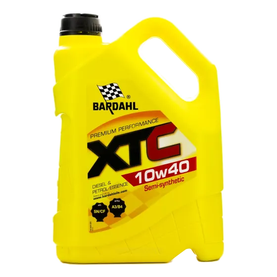 Моторное масло Bardahl XTC, 10W-40, 5 л, полусинтетика