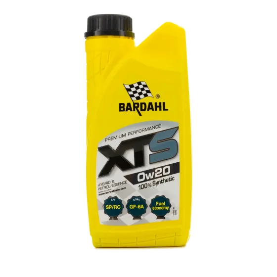 Моторное масло Bardahl XTS, 0W-20, 1 л, синтетика
