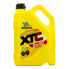 Моторное масло Bardahl XTEC, 5W-40, 5 л, синтетика