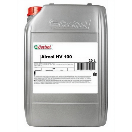Компрессорное масло Castrol Aircol ISO 100, 16 кг, минеральное