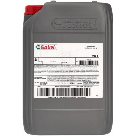 Индустриальное масло Castrol Techniclean AS, 203 л, синтетика