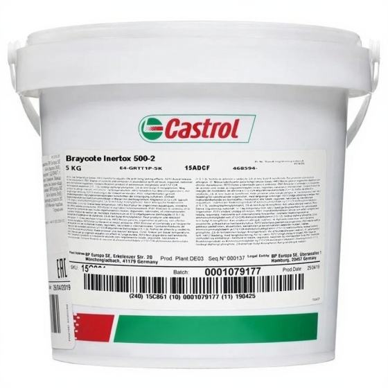 Смазочно-охлаждающая жидкость Castrol Braycote Inertox 5 кг, синтетика