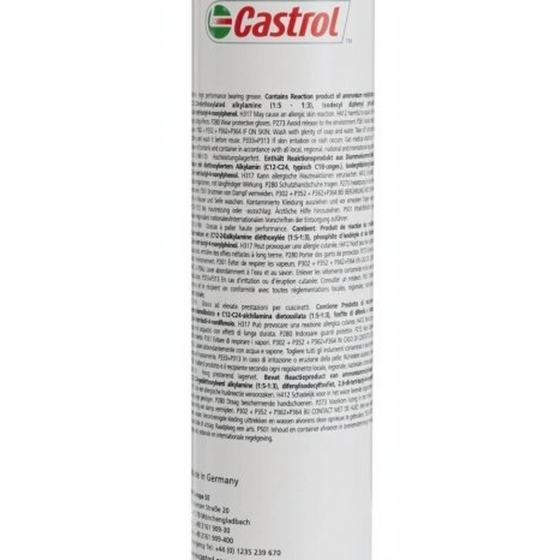 Консистентная смазка Castrol Spheerol EPL 1, 18 кг, минеральное