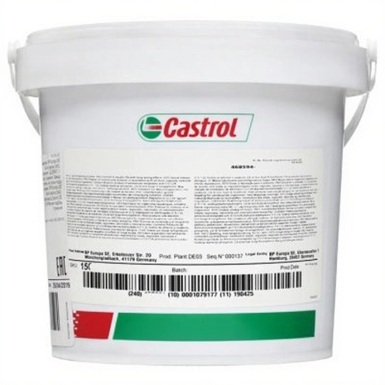 Силиконовая смазка Castrol Tribol GR FM 2.5 Sil, 18 кг, минеральное