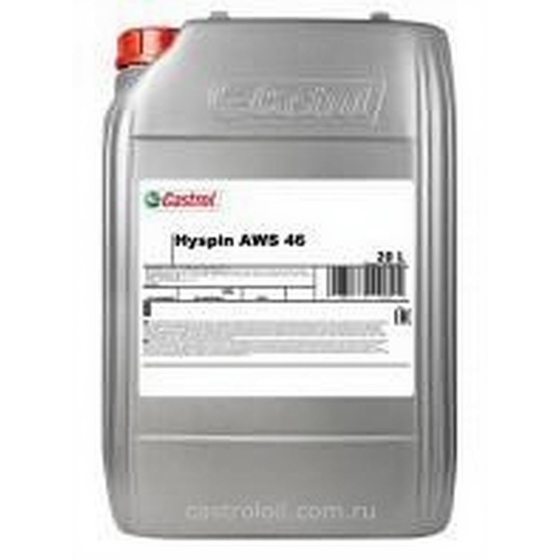 Гидравлическое Castrol Hyspin AWS 46, 15 кг, минеральное
