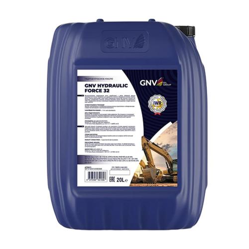 Гидравлическое GNV Hydraulic Force ISO VG: 46, 20л, минеральное