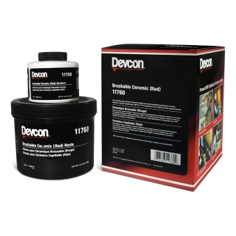 Devcon 11760 Brushable Ceramic Red, 500 г