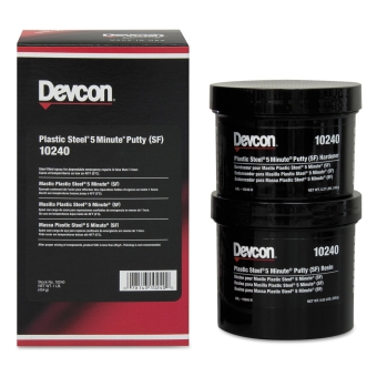 Devcon Plastic Steel 5-Minute Putty (SF) 10240, 454 г