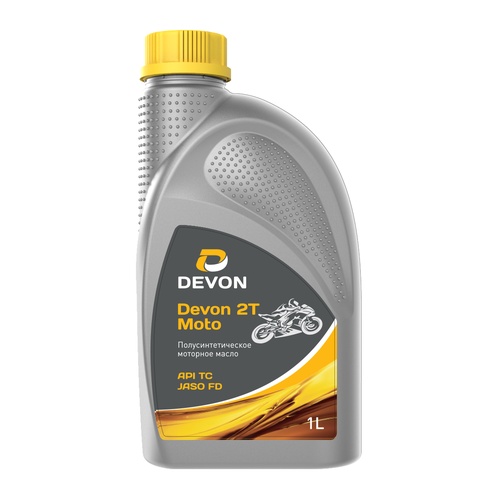 Моторное масло Devon 2T Moto, 1 л, синтетика