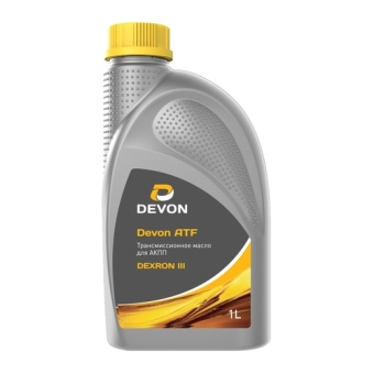 Трансмиссионное масло Devon ATF Dexron III, 20 л, синтетика