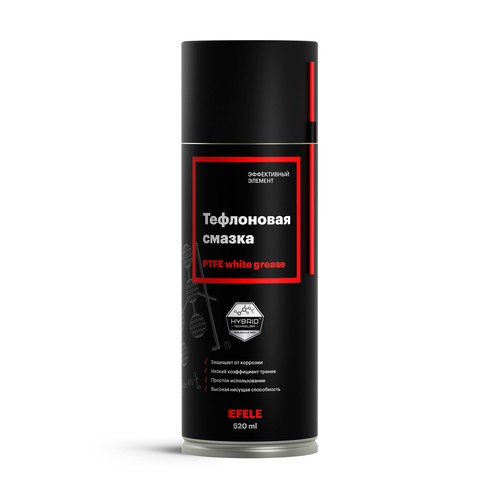 Тефлоновая смазка Efele NLGI 3, 0,52 л, минеральная