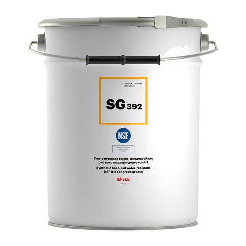 Пищевая смазка Efele SG-392 ISO 50, 180 кг, синтетика
