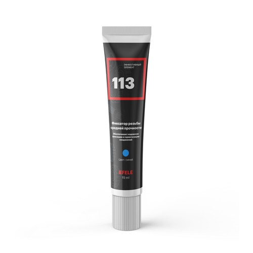 Клей анаэробный Efele 113, 0,015 л, синтетика