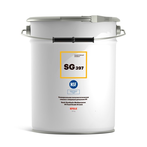 Пищевая смазка Efele SG-397, 180 кг, полусинтетика