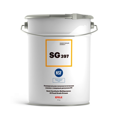 Пищевая смазка Efele SG-397, 18 кг, полусинтетика
