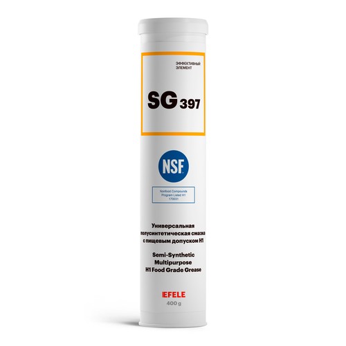 Пищевая смазка Efele SG-397, 5 кг, полусинтетика