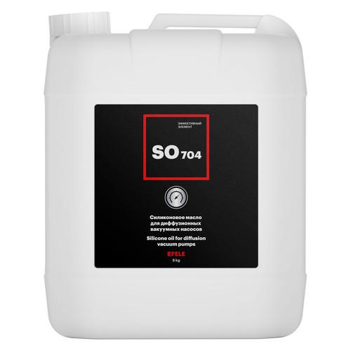 Вакуумное масло Efele SO-704, 5 л, синтетика