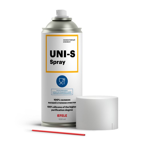 Пищевая смазка Efele UNI-S, 0,52 л, синтетика