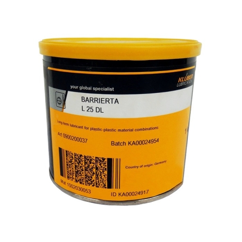 KLUBER Barrierta L 25 DL, 1 кг - Высокотемпературная и долгоработающая консистентная смазка