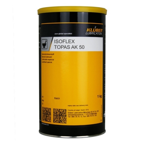 KLUBER Isoflex Topas AK 50, 1 кг - Смазка для подшипников качения и скольжения