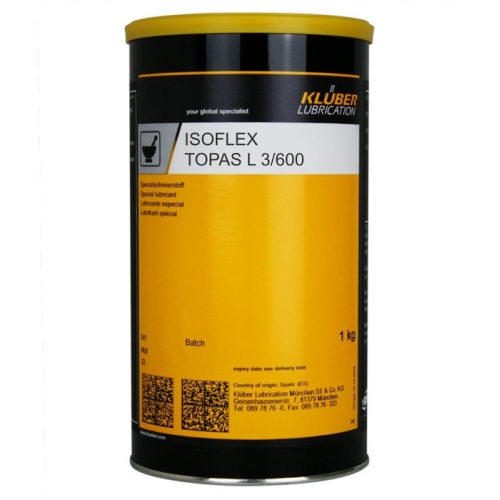 KLUBER Isoflex Topas L 3 600, 1 кг - Жидкая смазка для широкого диапазона рабочих температур