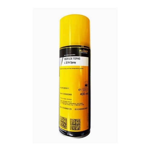 KLUBER Isoflex Topas L 32 N spray, 400 мл - Пластичная смазка для низких температур