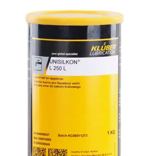 KLUBER Unisilkon L 250 L, 1 кг - Смазка с пищевым допуском для арматуры