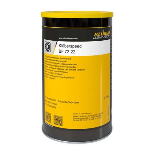 KLUBER Kluberspeed BF 72-22, 1 кг - Высокоскоростная и высокотемпературная смазка