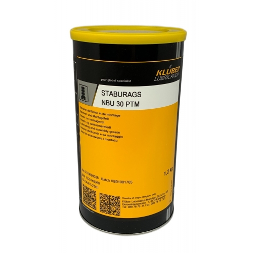 KLUBER STABURAGS NBU 30 PTM,1,2 кг - Антикоррозийная монтажная смазка