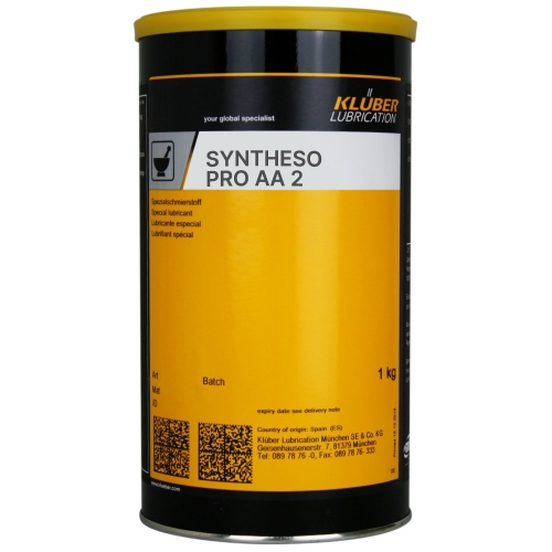 KLUBER Syntheso PRO AA 2, 1 кг - Смазка уплотнений из эластомеров