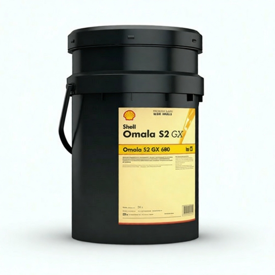 Редукторное масло SHELL Omala CLP 68, 20л, минеральное
